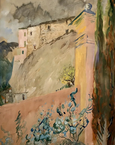 Förlaga till diamond painting: Franskt landskap, Roquebrune, Hjertén