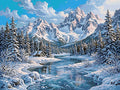 Miniatyrbild: Diamantmönster för Frozen River