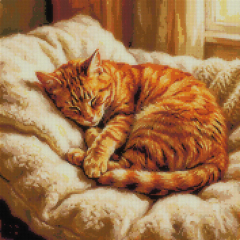 Diamond painting pattern – Fuzzy Pillow