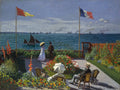 Thumbnail for Garden at Sainte-Adresse by Monet, 40x30 cm diamond painting – original artwork the design is made from