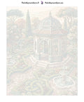 Thumbnail for Numbered canvas - Garden Gazebo and Fountains 40x50cm