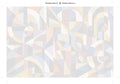 Thumbnail for Paint by numbers numbered canvas - Geometric Shapes Pattern 60x40cm