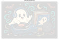 Thumbnail for Numbered canvas - Ghost DJ with Records 80x120cm