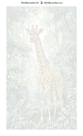 Thumbnail for Numbered canvas - Giraffe in Jungle 40x70cm