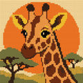 Miniatyrbild: Diamantmönster för Giraffe Sunset