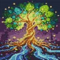 Thumbnail for Diamond pattern - Enchanted Tree of Life