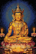 Thumbnail for Diamond Pattern - Golden Buddha