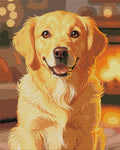 Thumbnail for Diamond pattern - Golden Retriever