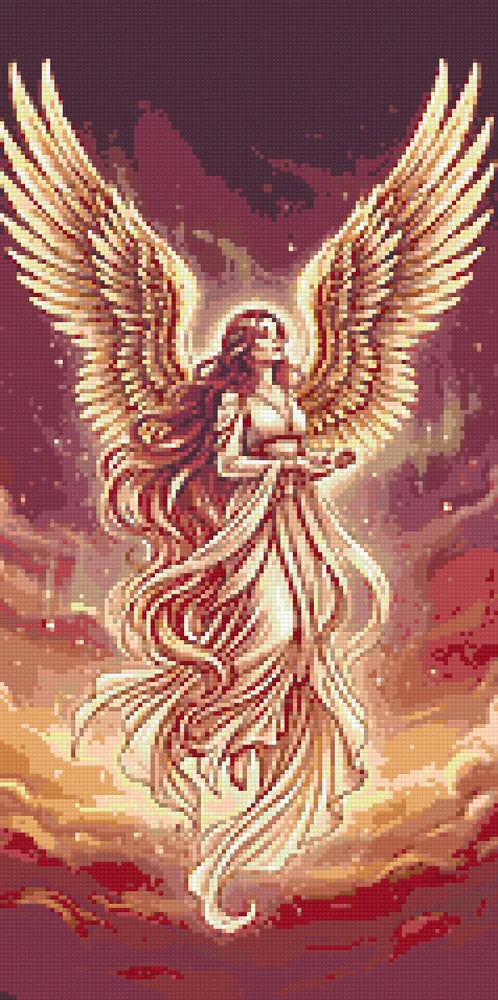Diamantmönster för Golden Wings