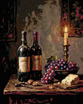 Miniatyrbild: Diamantmönster för Grapes and Candle