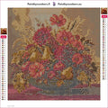 Thumbnail for Diamond painting adhesive canvas preview - Harvest Basket