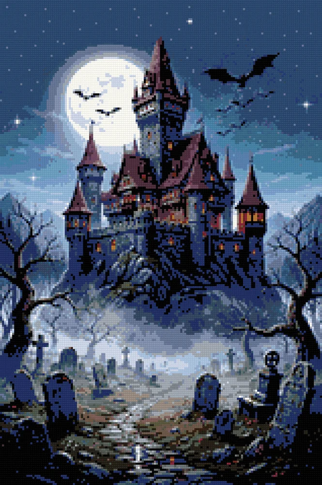 Diamond Pattern - Haunted Castle