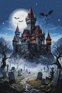 Thumbnail for Diamond Pattern - Haunted Castle