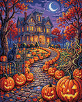 Miniatyrbild: Diamantmönster för Haunted House Path