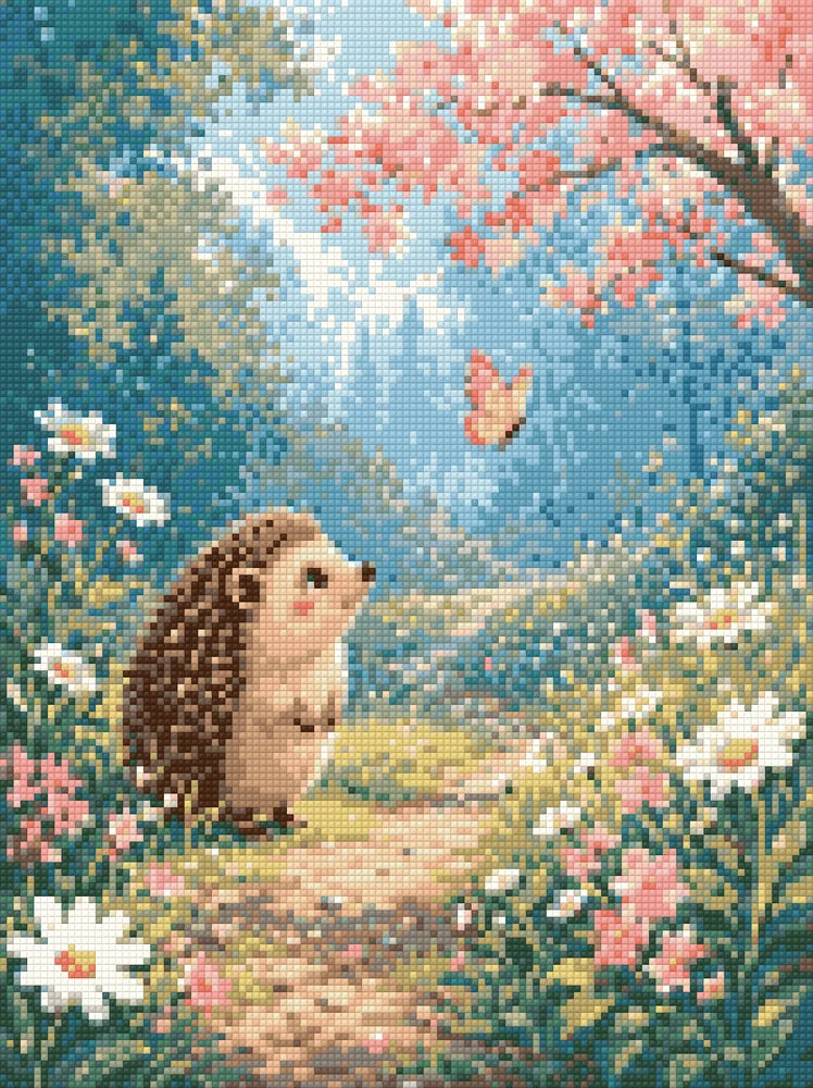 Diamantmönster för Hedgehog Trail