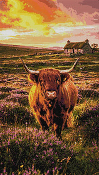 Thumbnail for Diamond pattern - Highland Serenity