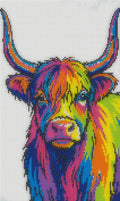 Thumbnail for Diamond pattern - Highland Cow