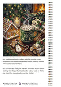 Thumbnail for Paint color chart and instructions - Hot Chocolate and Gingerbread 40x50cm