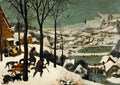 Thumbnail for Hunters In The Snow diamond painting - Bruegel