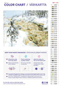 Thumbnail for Paint color chart and instructions - Imatra Falls in Snow 50x40cm