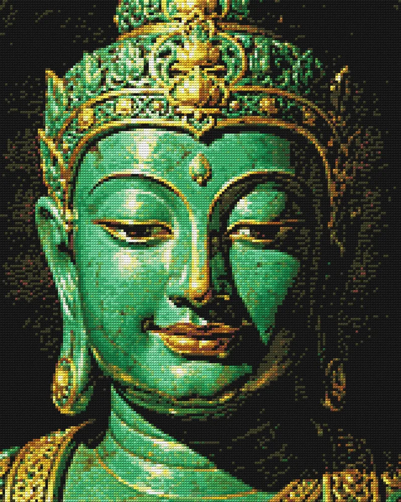 Diamond Pattern - Jade Buddha