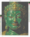Thumbnail for Jade Buddha diamond painting adhesive canvas 40x50cm