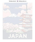 Thumbnail for Numbered canvas - Japan Travel Poster 40x50cm