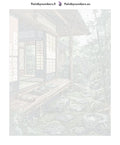 Thumbnail for Numbered canvas - Japanese House and Garden 40x50cm