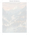 Thumbnail for Paint by numbers numbered canvas - Japanese Onsen and Mountain 40x50cm