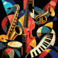 Miniatyrbild: Diamantmönster för Jazz Instruments