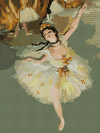 Thumbnail for Diamond painting pattern chart - L Etoile The Star