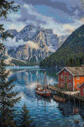 Thumbnail for Diamond Pattern - Lake Boathouse