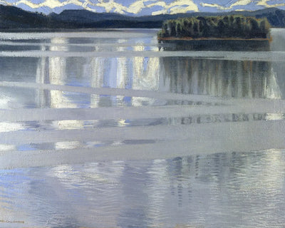 Lake Keitele by Gallen-Kallela, 50x40 cm diamond painting – original artwork the design is made from