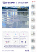 Thumbnail for Paint color chart and instructions - Lake Keitele 50x40cm