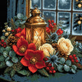 Thumbnail for Diamond painting pattern chart - Lantern and Flowers
