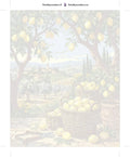 Thumbnail for Numbered canvas - Lemon Baskets in Countryside 40x50cm
