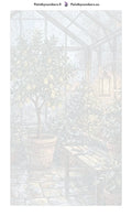 Thumbnail for Numbered canvas - Lemon Tree in Greenhouse 40x70cm