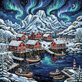Miniatyrbild: Diamantmönster för Lofoten Winter