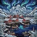 Thumbnail for Diamond pattern - Lofoten Winter
