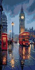Thumbnail for Diamond pattern - London Rain