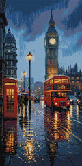Thumbnail for Diamond pattern - London Rain