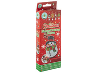 Thumbnail for Diamond painting keychain snowman 