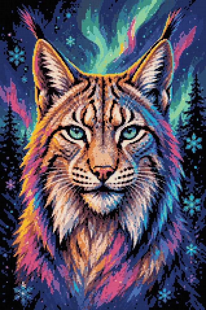 Diamantmönster för Lynx Starlight