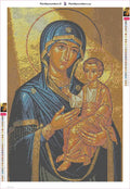 Thumbnail for Madonna and Child diamond painting adhesive canvas 40x60cm