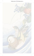Thumbnail for Paint by numbers numbered canvas - Mandarin Ducks and Flowering Plants 40x70cm
