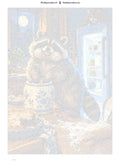 Thumbnail for Paint by numbers numbered canvas - Midnight Snack 50x70cm