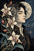 Thumbnail for Diamond pattern - Moonlit Portrait