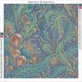 Thumbnail for Diamond painting adhesive canvas preview - Mystical Botanical Fantasy