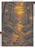 Thumbnail for Stone Path diamond painting adhesive canvas 50x70cm