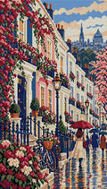 Thumbnail for Notting Hill Umbrella Parade, 40x70 cm diamond painting – full design preview without the close-up inset